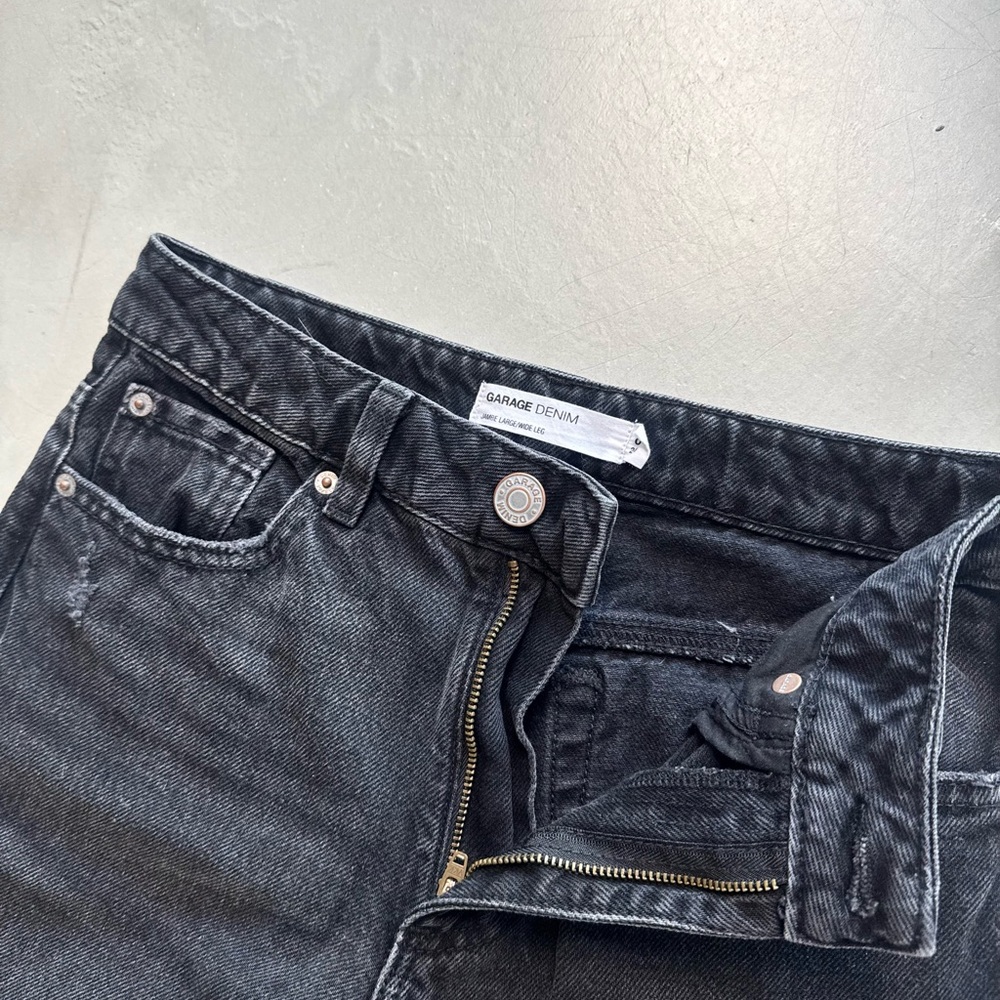 Garage Black Flare & Wide Leg Jeans